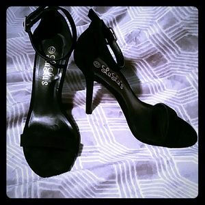 Black heels