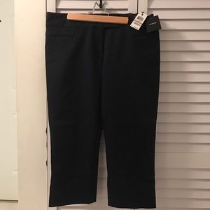 NWT Alfani Dark Blue capris