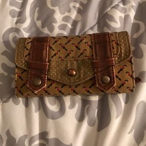 Bird Patterned Wallet