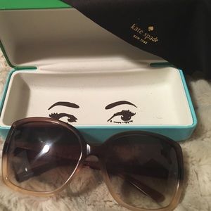 Kate Spade Brown/Beige Sunglasses Darryl/S