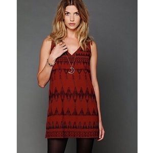 Free People Frances Beaded Shift Dress
