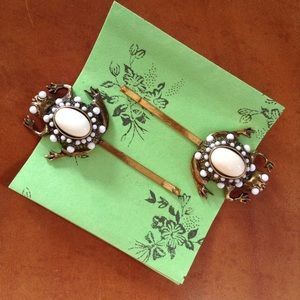 Anthro frog hair pins - super cute!
