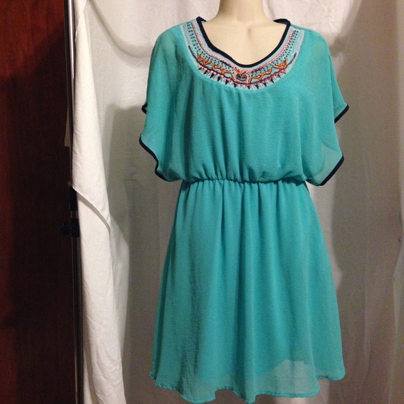 Pretty Teal Sundress from Francesca's New w/ Tags