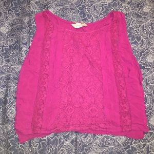 Pink Crop top Arizona Jean Company