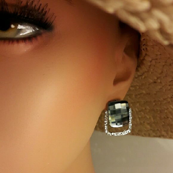 Austrian Cut Crystal Earrings