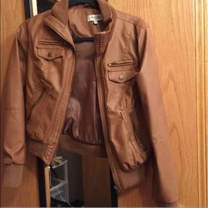 Tan Leather Jacket