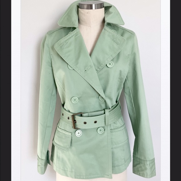 GAP Jackets & Blazers - Gorgeous! GAP Mint Cotton Belted Blazer, XS