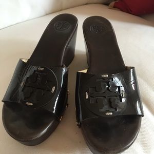 Tory Burch platform slides