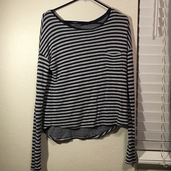 Comfy striped long sleeved tee