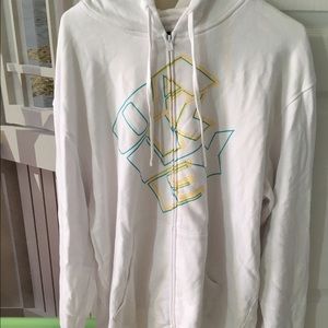 oakley zip up hoodie