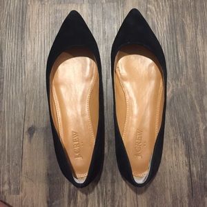 J Crew black flats