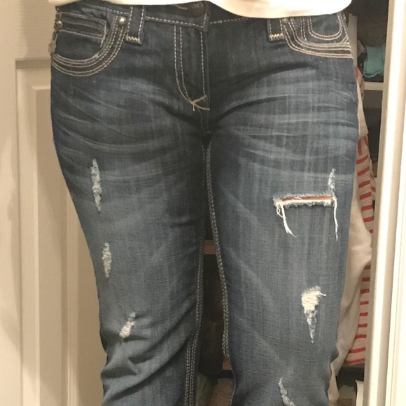 Express Rock Revival Bootcut Sz 4R