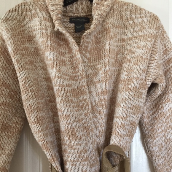 Banana Republic wool wrap sweater