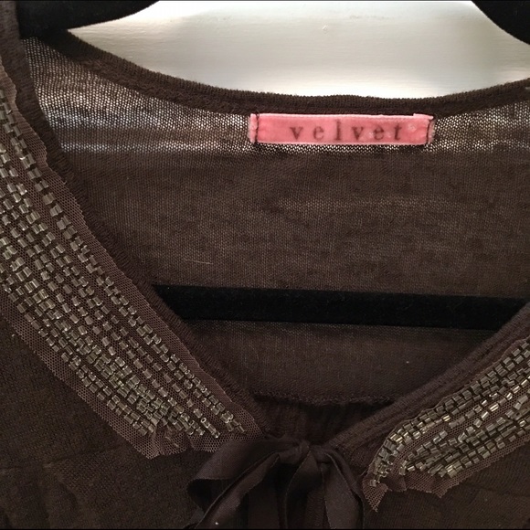 Velvet brand knit cardigan. - Picture 2 of 3