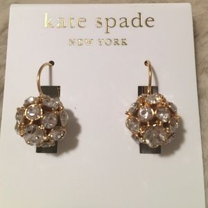 Kate Spade Crystal Ball Earrings