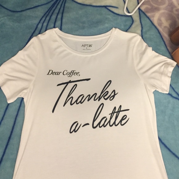 White t-shirt!