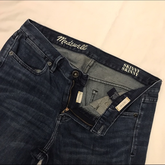 MADEWELL Skinny Skinny Jeans in Madewell Wash