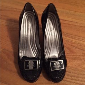 Coach Leather Pumps - Like New