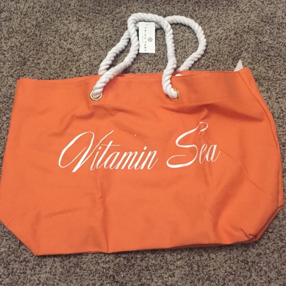 Trina Turk "Vitamin Sea" beach tote