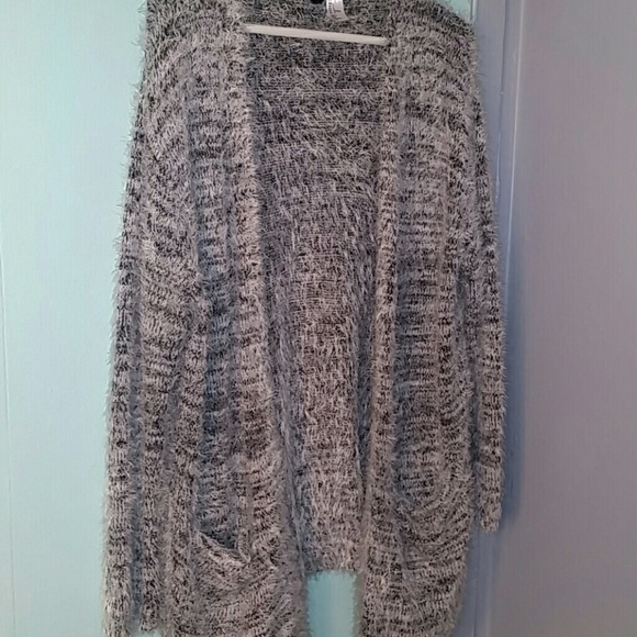 SUPER Comfy Faux Fur/Wool Cardigan
