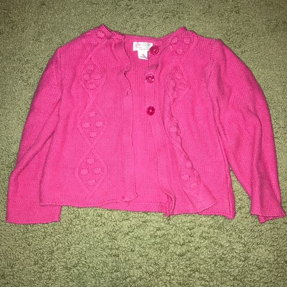 Child's place pink cardigan