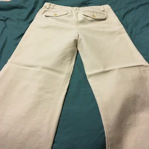 Wide leg Trousers in bone