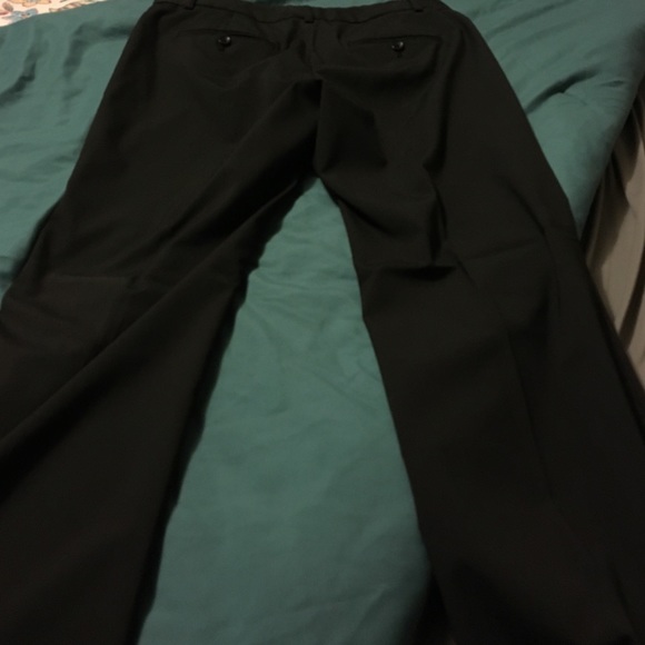 Pinstriped trousers -black/white