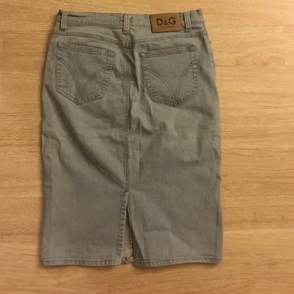 D&G Dolce & Gabbana Denim Skirt