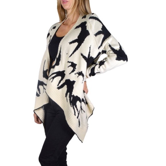 Bird sweater cardigan - Picture 2 of 3