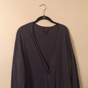 Gray Talbots Duster Sweater