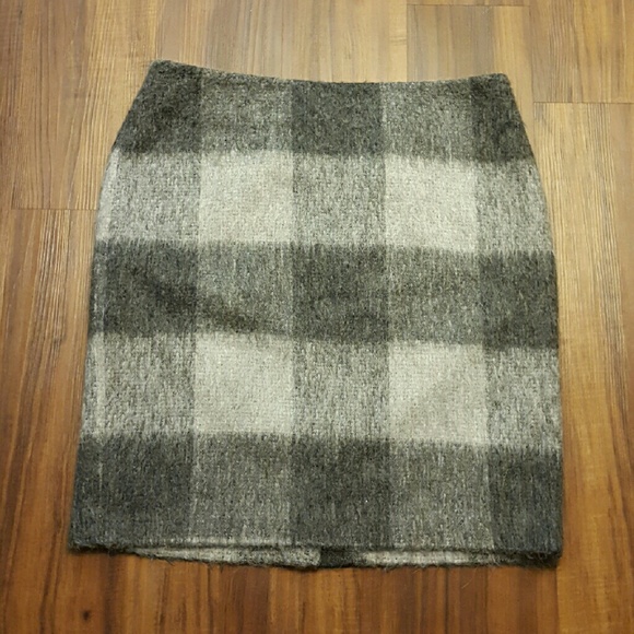 🎆Sale!🎆Talbot's Plaid Fuzzy Pencil Skirt