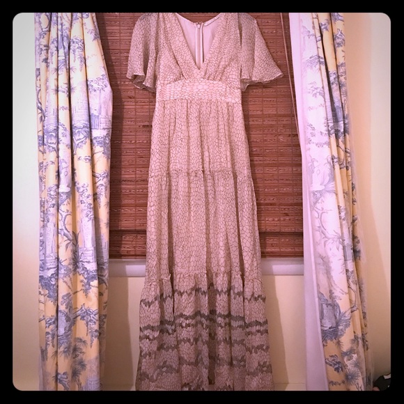 Empire waist long dress