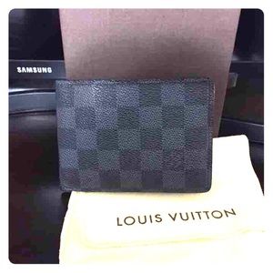 Louis Vuitton Damier Leather Multiple Wallet