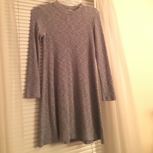 Heathered blue dress