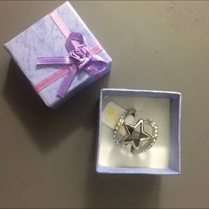 Deep purple star statement ring!