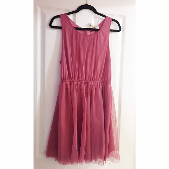 H&M Divided pink tulle dress