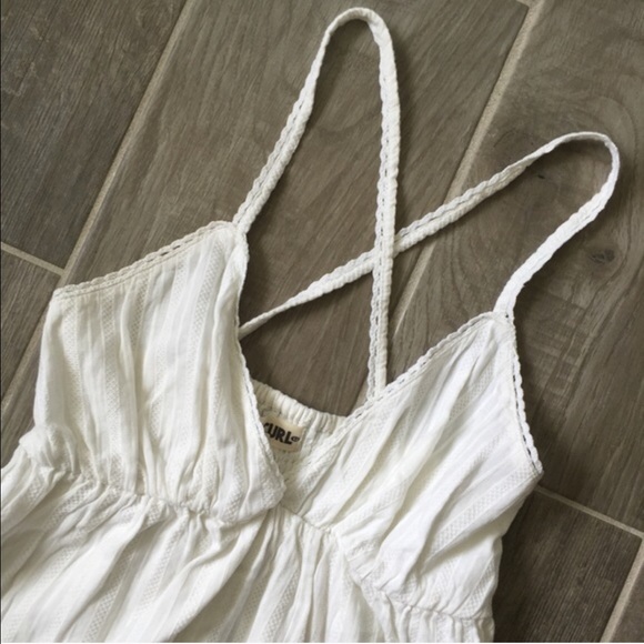 Ripcurl White Eyelet Dress