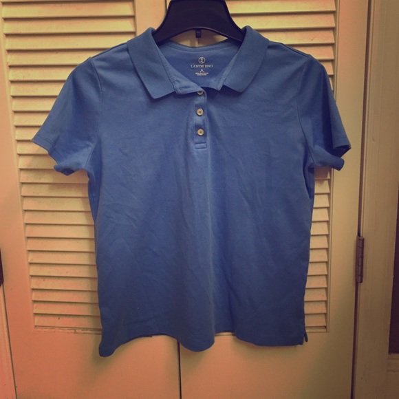 Boys Lands End polo shirt