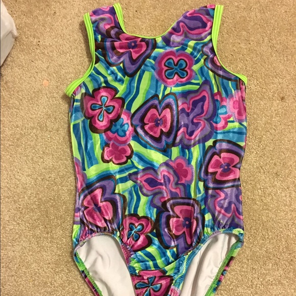 Youth Velvet Gymnastics Leotard