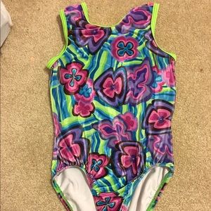 Youth Velvet Gymnastics Leotard