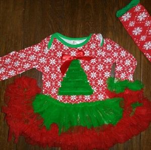 New Infants Dress Christmas Tree