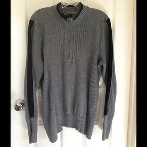 Grey pullover sport sweater
