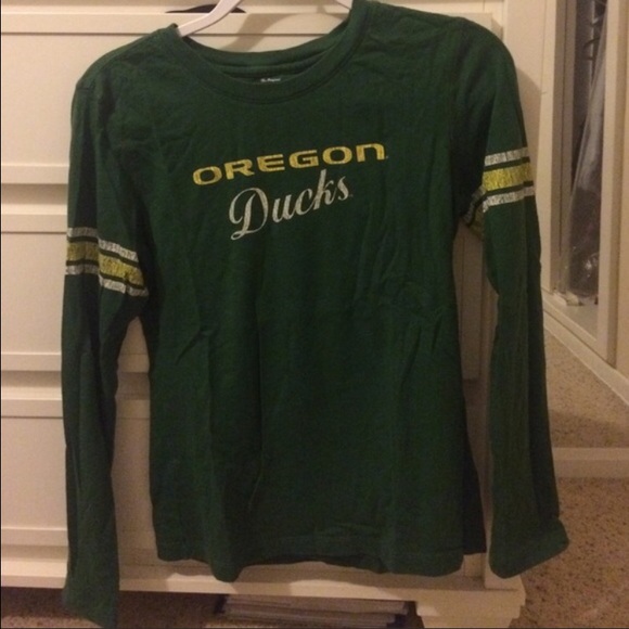 Oregon ducks Long sleeve fitted tee