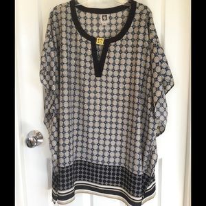 Anne Klein pullover tunic