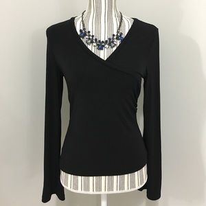 Express Long sleeve Surplice top