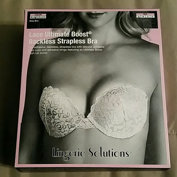Backless strapless bra