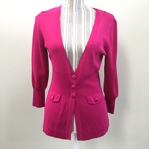 Hot Pink Cardigan