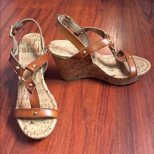 Strap Wedge Sandals