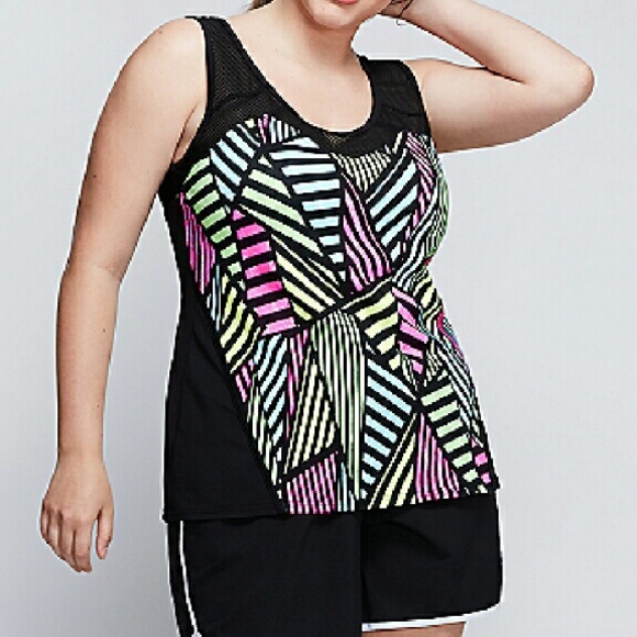 NEW WORKOUT top COOLING ACTIVE TANK MESH 2x 18 20 - Picture 2 of 6