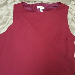 30 % off 2 items-Cranberry Sleeveless Dress